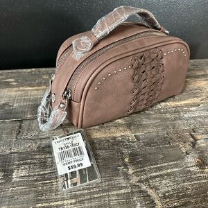 Trinity Ranch Saddle Bag — Brown